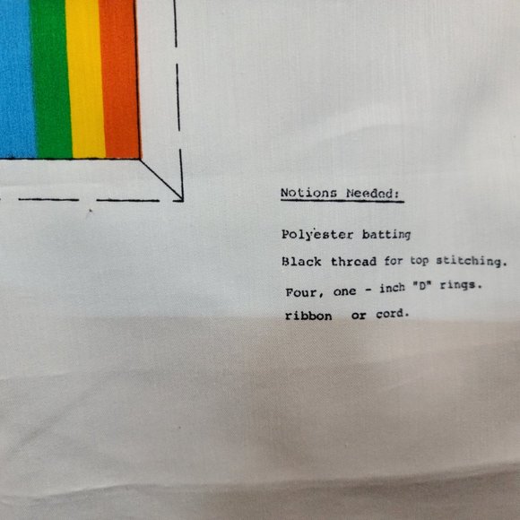 Rainbow Quilties Ranibow Railroad Craft Panel x2 Cut&Sew - Picture 9 of 12